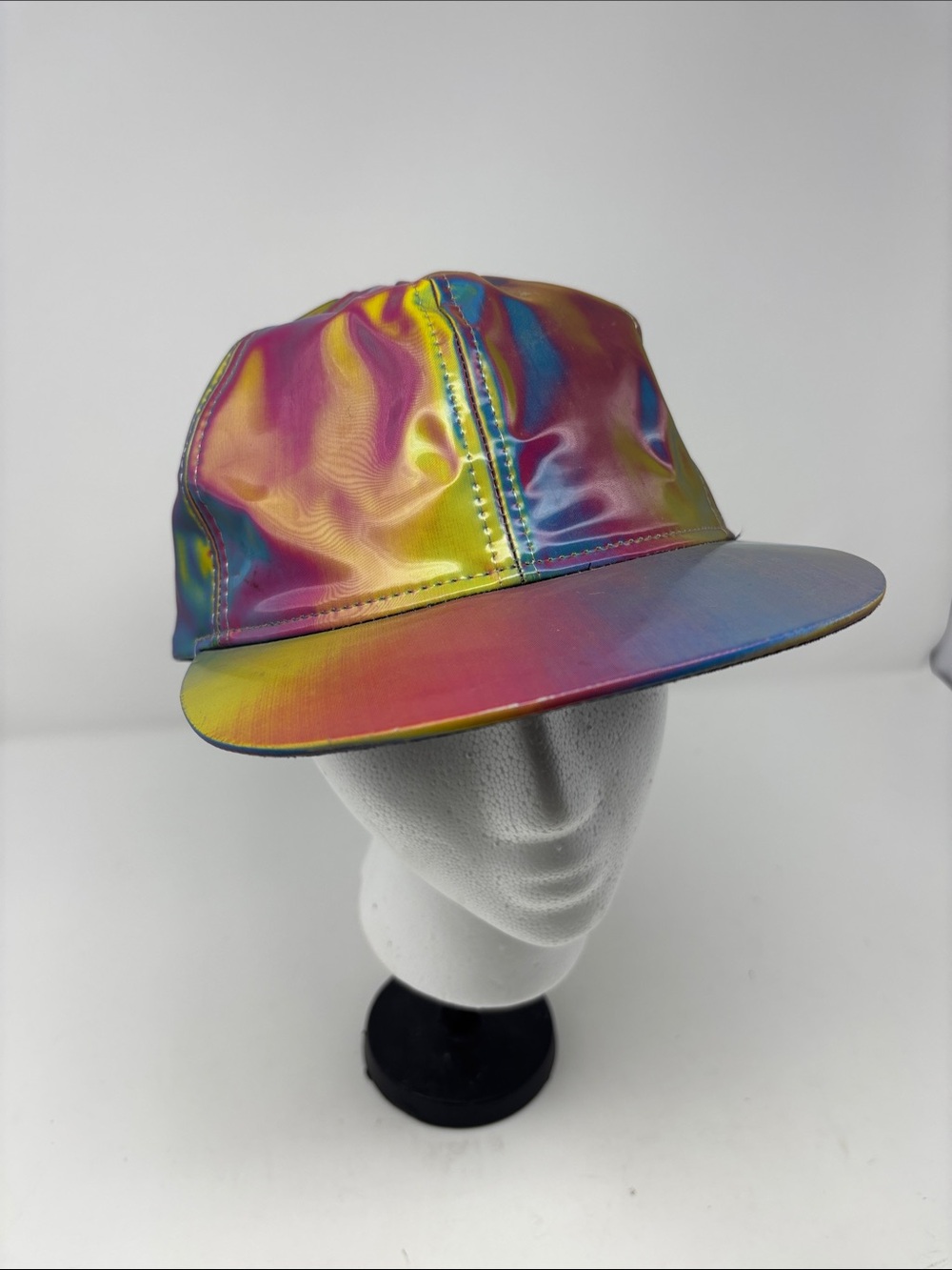 Back to the Future Holographic Rainbow hat Cap